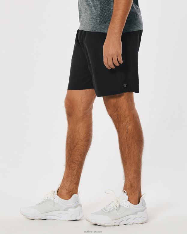 Bottoms Hollister Men Gilly Hicks Active Shorts 7\\ 488201215 Black
